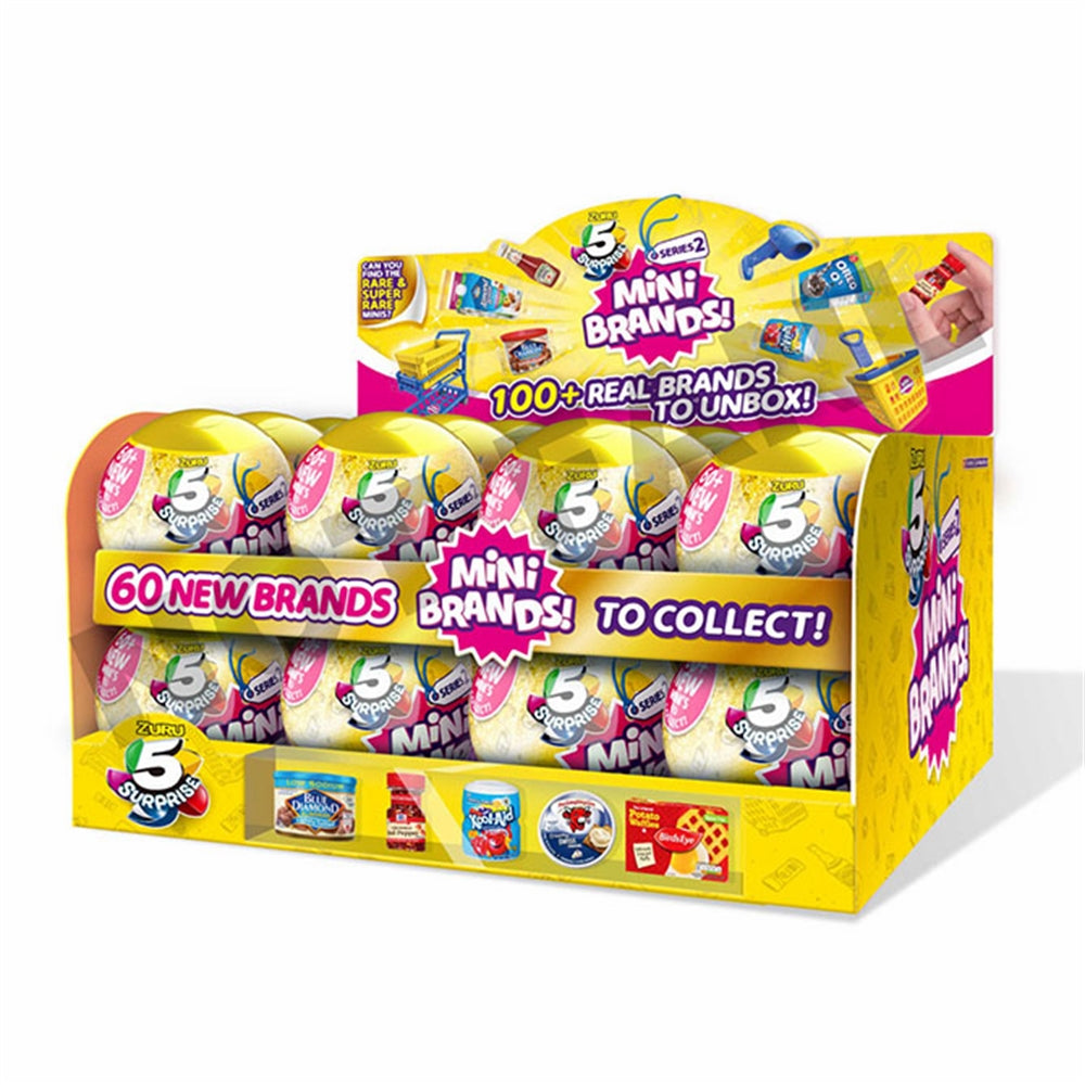 5 Surprise Collectibles Mini Brand Series 2-24pcs PDQ