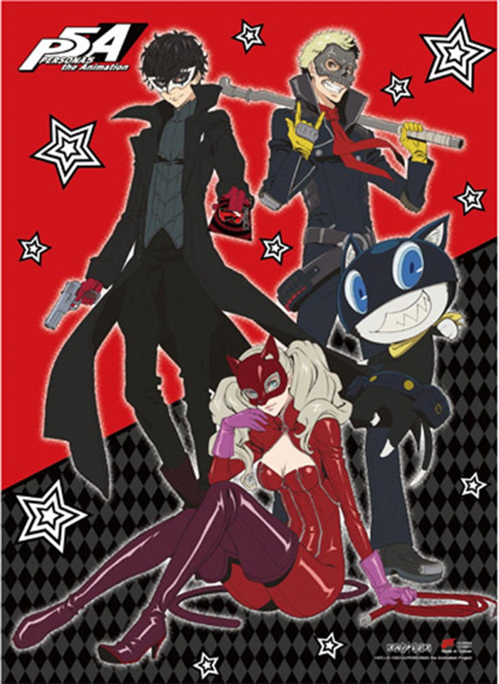 PERSONA 5 THE ANIMATION - GROUP 1 WALL SCROLL