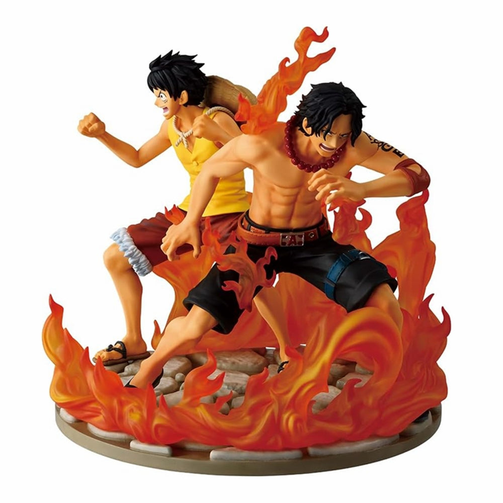 Ace and Luffy (Dramatic Memories) "One Piece", Revible Moment Ichibansho Figure