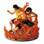 Ace and Luffy (Dramatic Memories) "One Piece", Revible Moment Ichibansho Figure