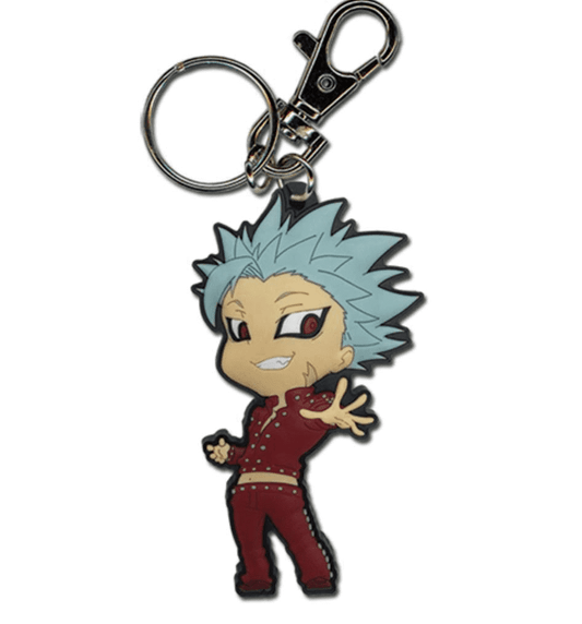 The Seven Deadly Sins-Ban PVC Keychain