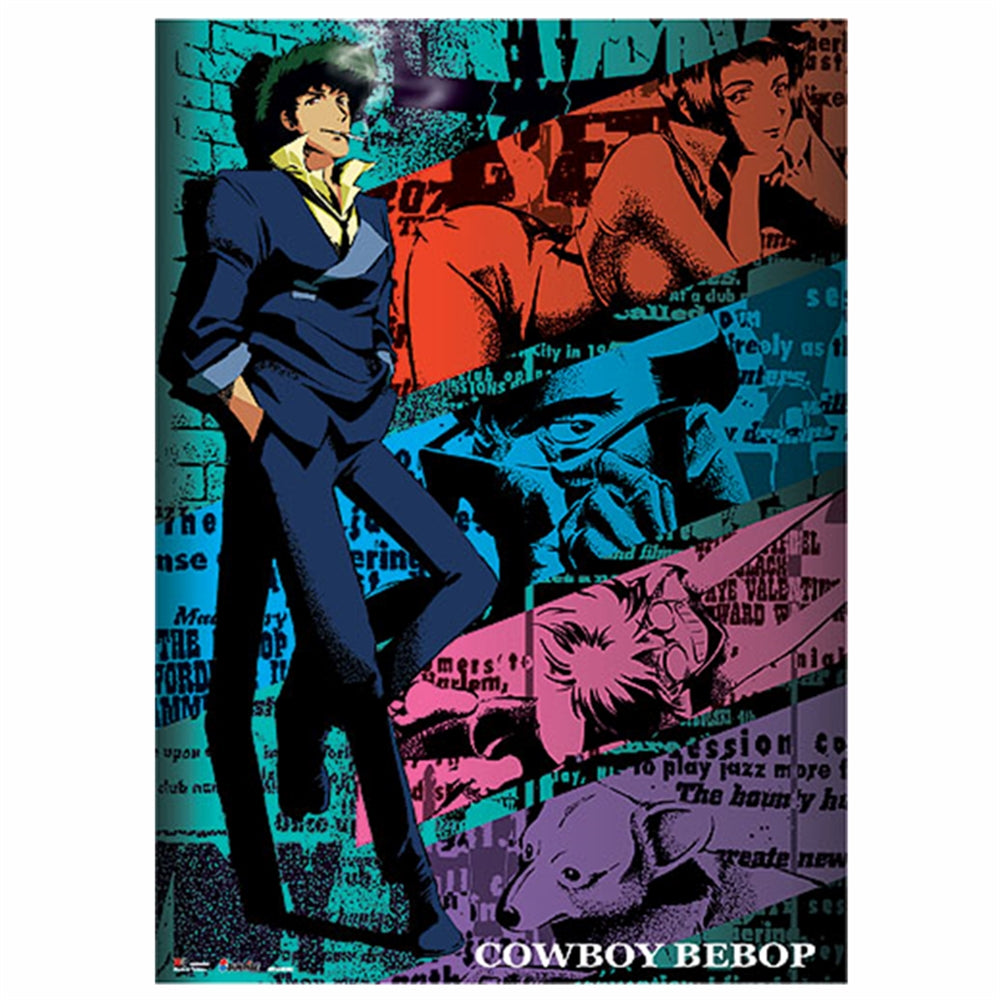COWBOY BEBOP - SPIKE SMOKING WALLSCROLL