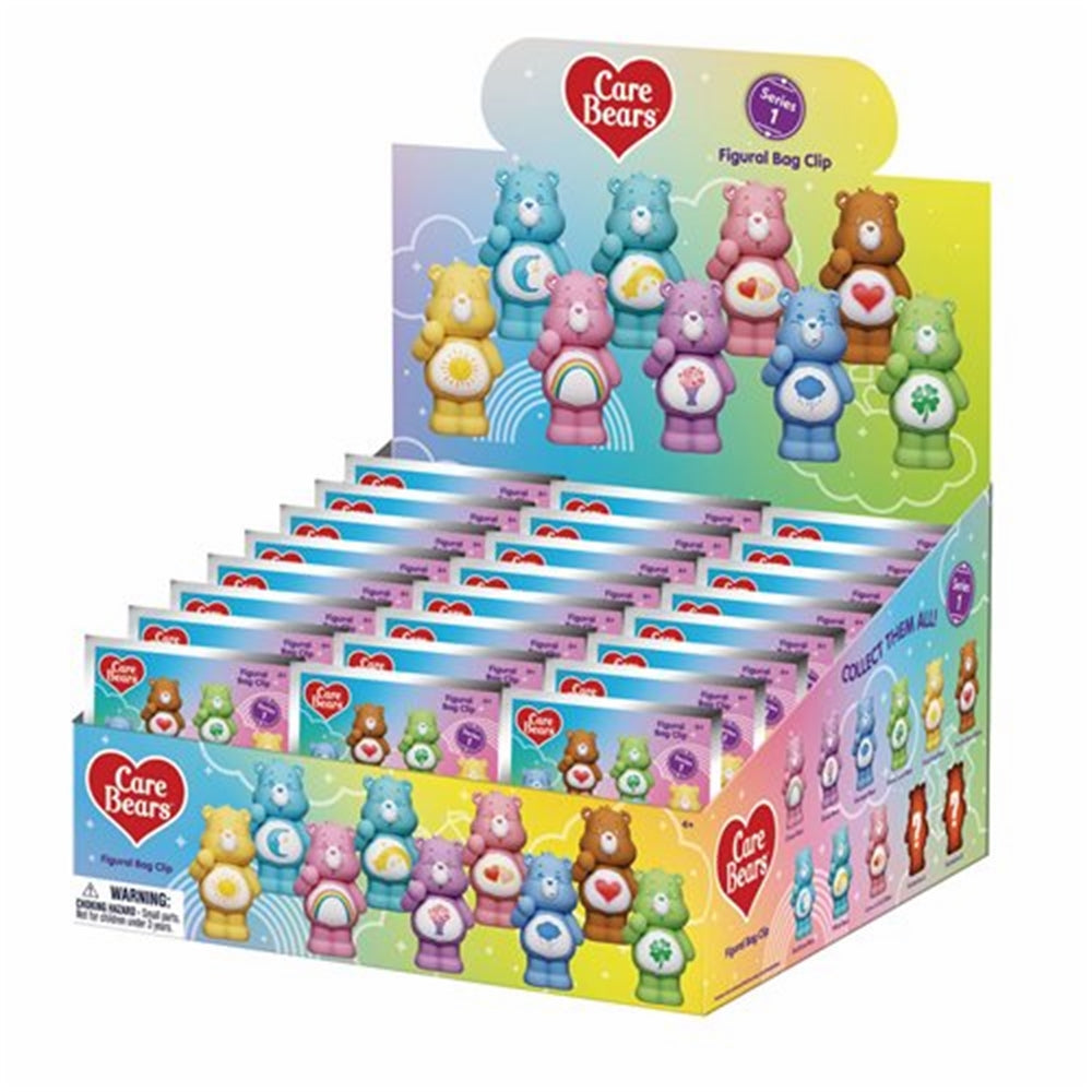 Care Bear 3D Foam Keyring Blind Bag Asst-24pcs PDQ