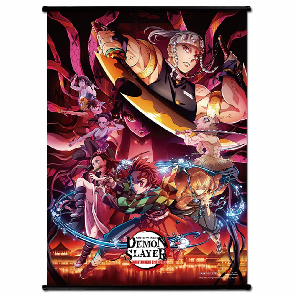 DEMON SLAYER - ENTERTAINMENT DISTRICT ARC TENGEN WALL SCROLL