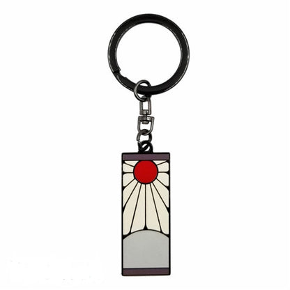 Demon Slayer Tanjiro's Earring Metal Keychain in Blister PK