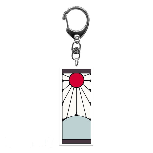 Demon Slayer Tanjiro's Hanafuda Earring Acrylic Keychain