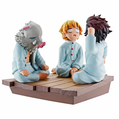 Demon Slayer(Vol.1)-Demon Slayer Megahouse Petitrama-4pcs PDQ