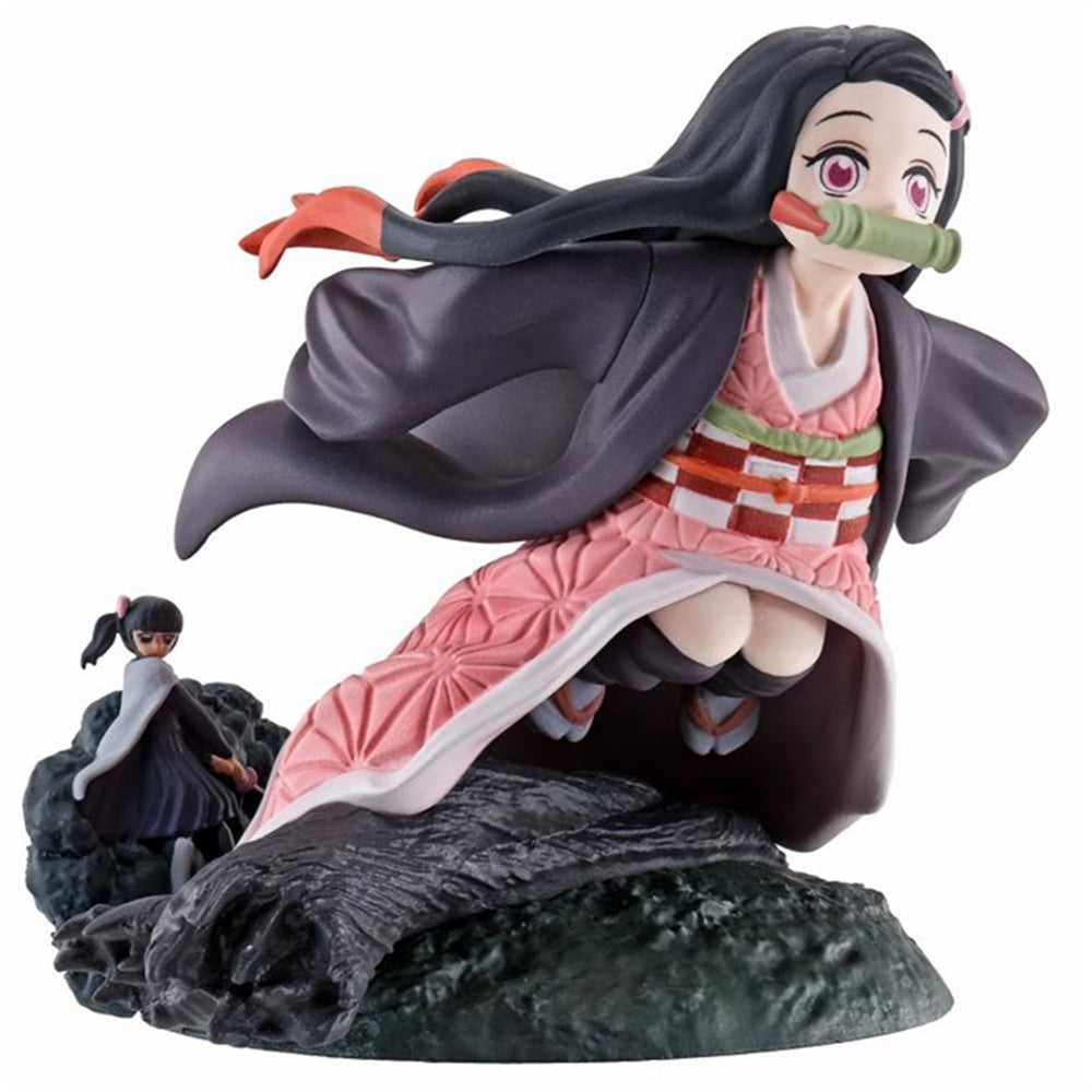 Demon Slayer(Vol.1)-Demon Slayer Megahouse Petitrama-4pcs PDQ