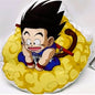Dragon Ball Mecha Mofugutto Kids Goku on Flying Nimbus Plush Cushion-Japan Version
