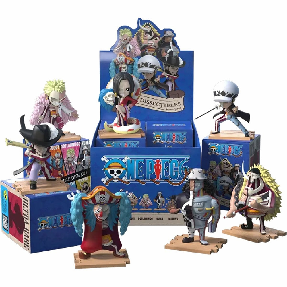 Freeny’s Hidden Dissectibles: One Piece (Warlords Edition) Blind Box Asst-6pcs PDQ