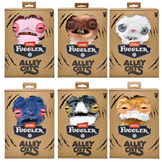 Fuggler Alley Cats Series 1 in Window Box Asst-Set of 6