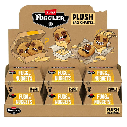 Fuggler Special Feature Fugg Nugget Plush Keychain in ToGo Blind Box Asst - Series 1-6pcs PDQ
