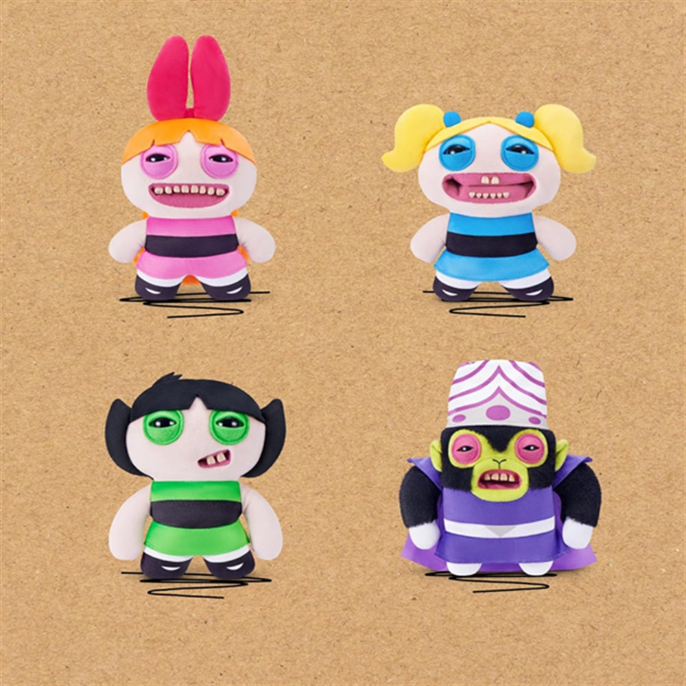 Fuggler x Powerpuff Girls 9 Inch Plush in Collection Box Asst-Set of 4