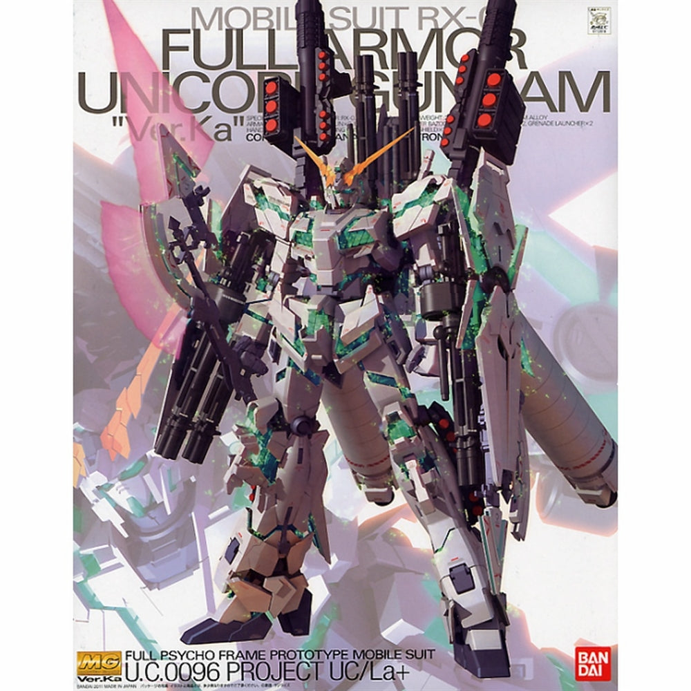 Full Armor Unicorn Gundam (Ver.Ka) "Gundam UC", Bandai Hobby MG