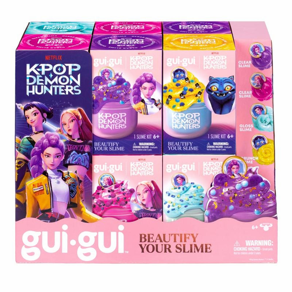 Gui Gui x K-Pop Demon Hunters Slime Single Pack  Asst-12pcs PDQ