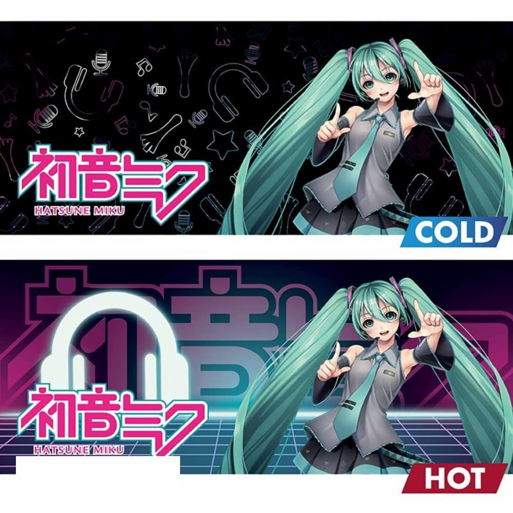 HATSUNE MIKU - Mug Heat Change - 460 ml - Hatsune Miku
