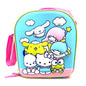 HELLO KITTY & FRIENDS 3D EVA MOLDED LUNCH BAG W/LONG STRAP