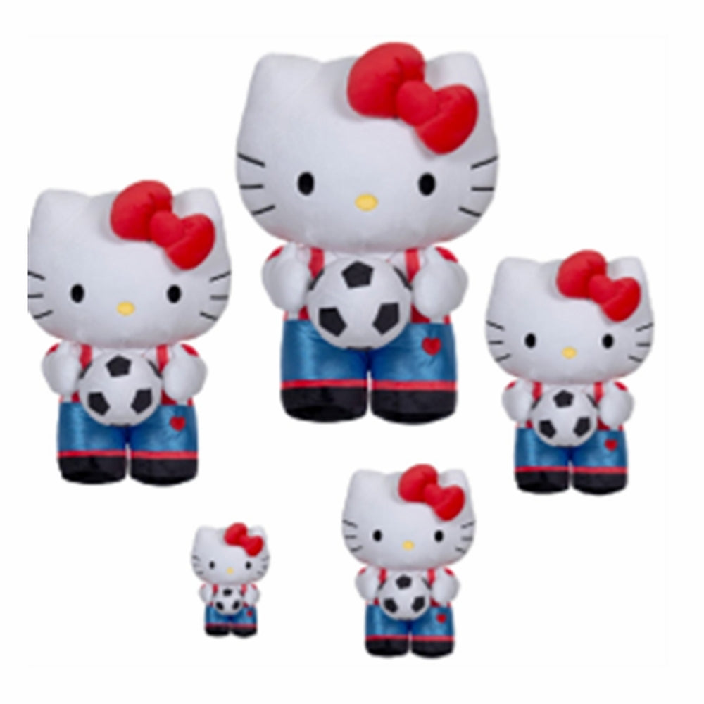 HELLO KITTY in USA SOCCER JERSEY 17.5 Inch Large Plush