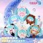 Hatsune Miku in Animal Costume Round Shape Vinyl Plush Keychain Blind Box Asst-6pcs PDQ
