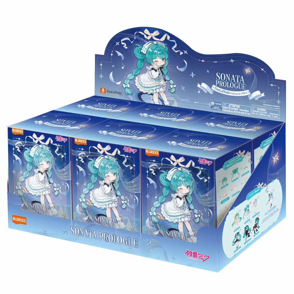 Hatsune Miku DaaLaMode Series Sonata Prologue FS01 Model Kit Blind Box Asst-6pcs PDQ