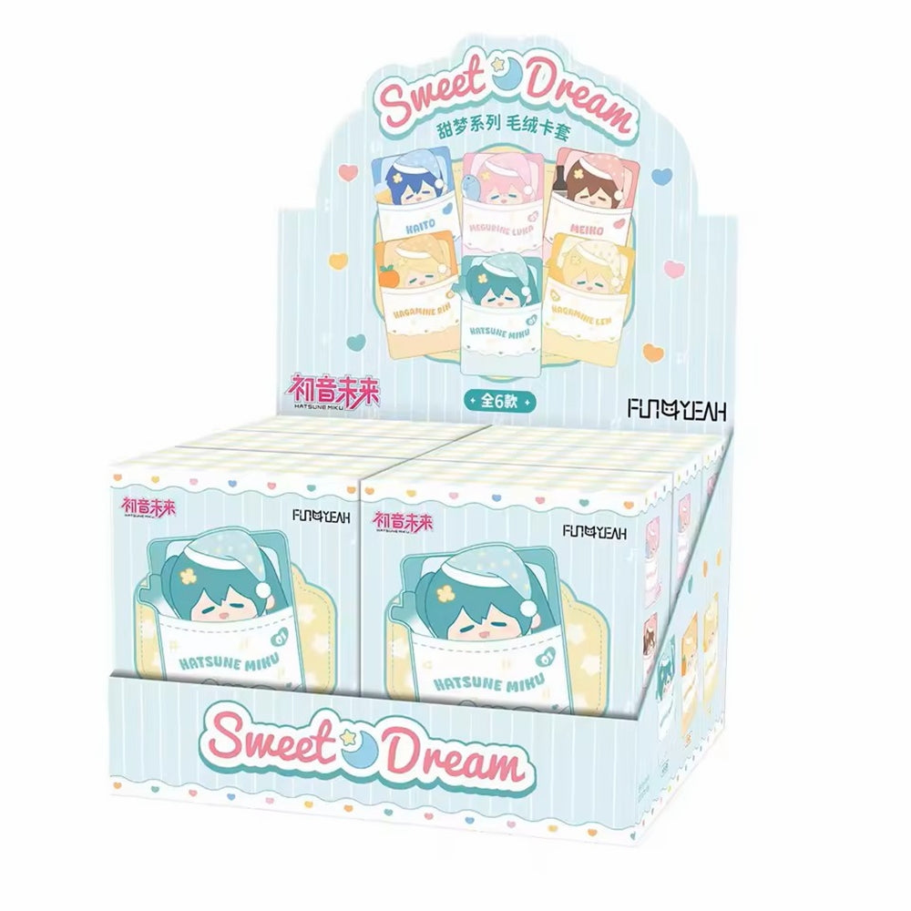 Hatsune Miku Sweet Dream Series Plush Card Holder Blind Box Asst-6pcs PDQ