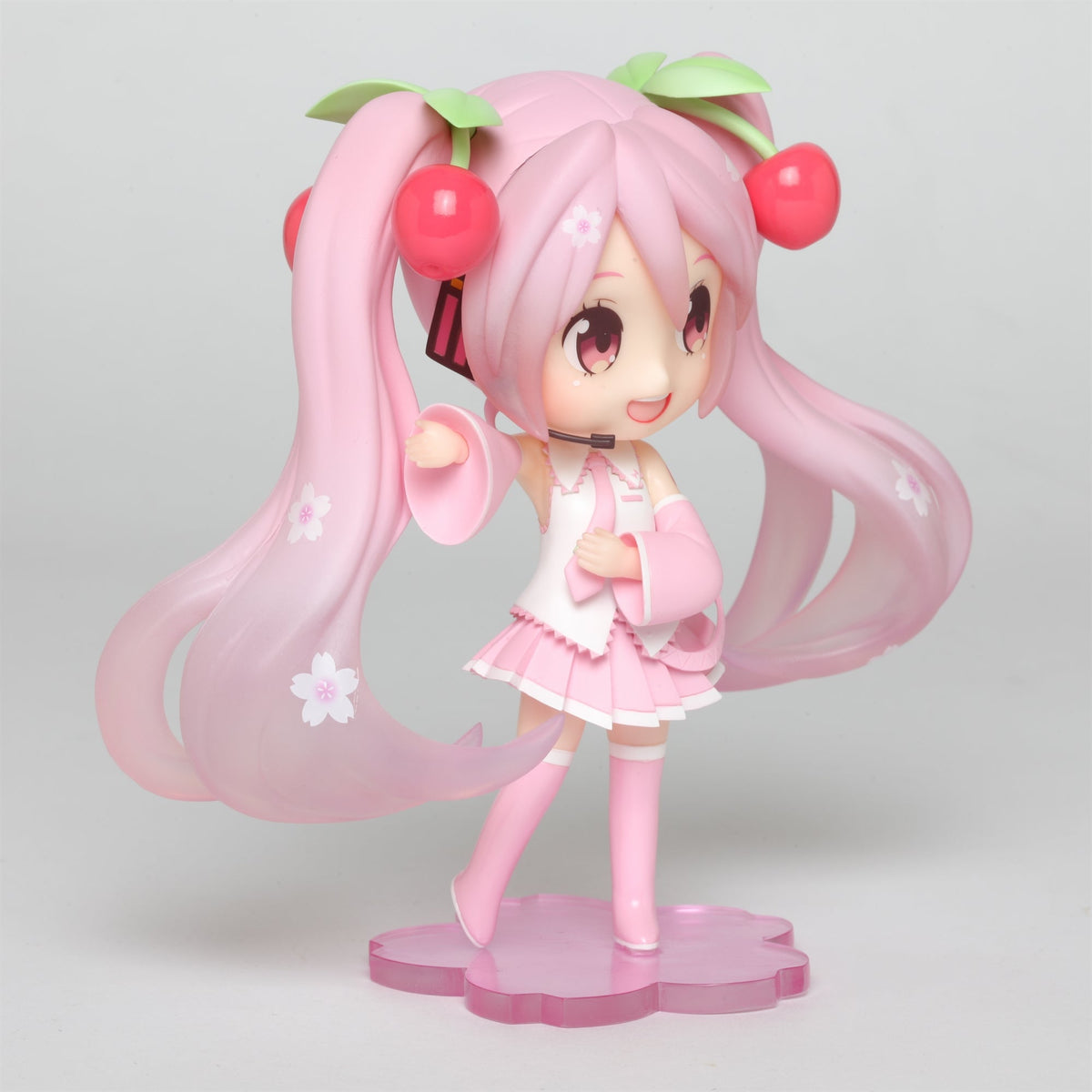 Hatsune Miku Cherry Blossom Sakura Doll Crystal Figure-Japan Version