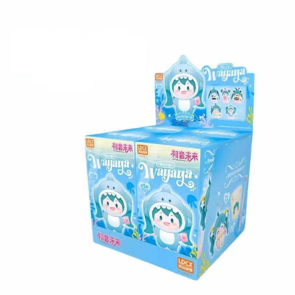 Hatsune Miku WAYAYA Series Plush Pendant w/ Toothbrush & Cup Blind Box Asst-4pcs PDQ