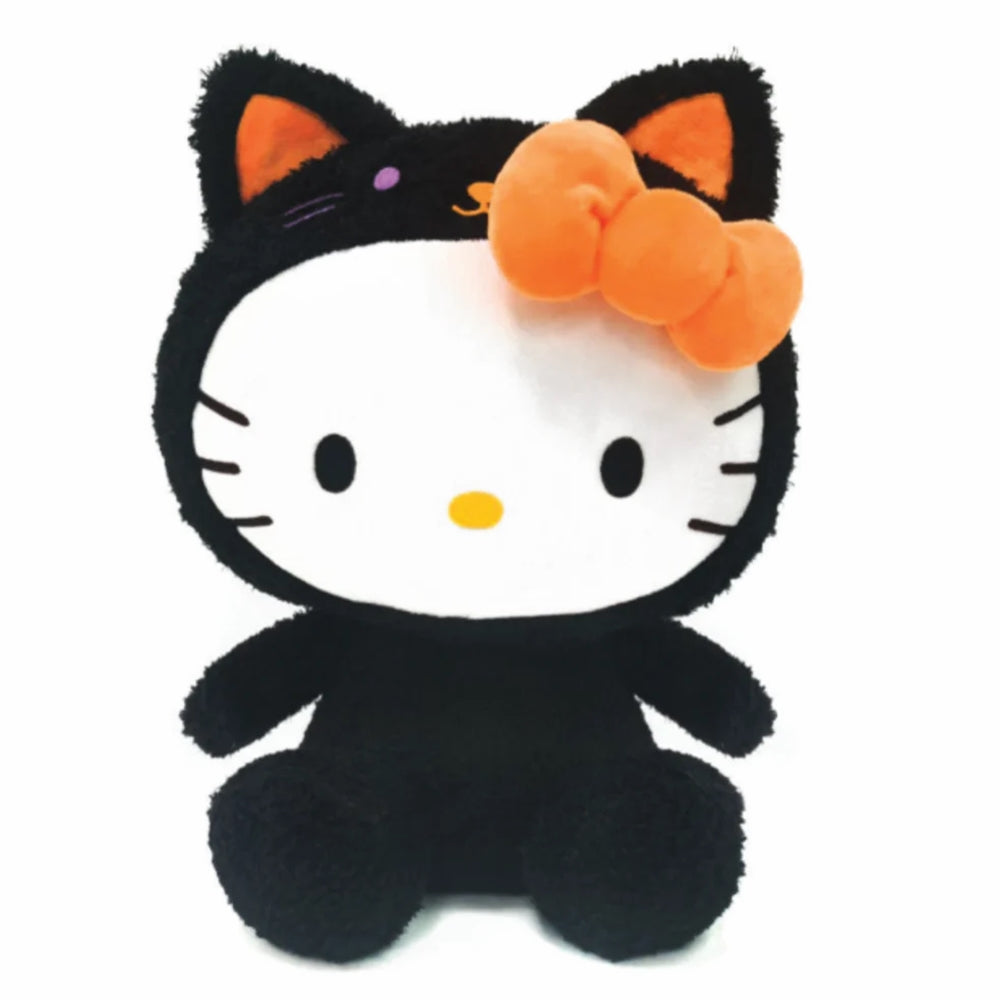 HELLO KITTY - 12” DRESS UP AS BLACK CAT PLUSH