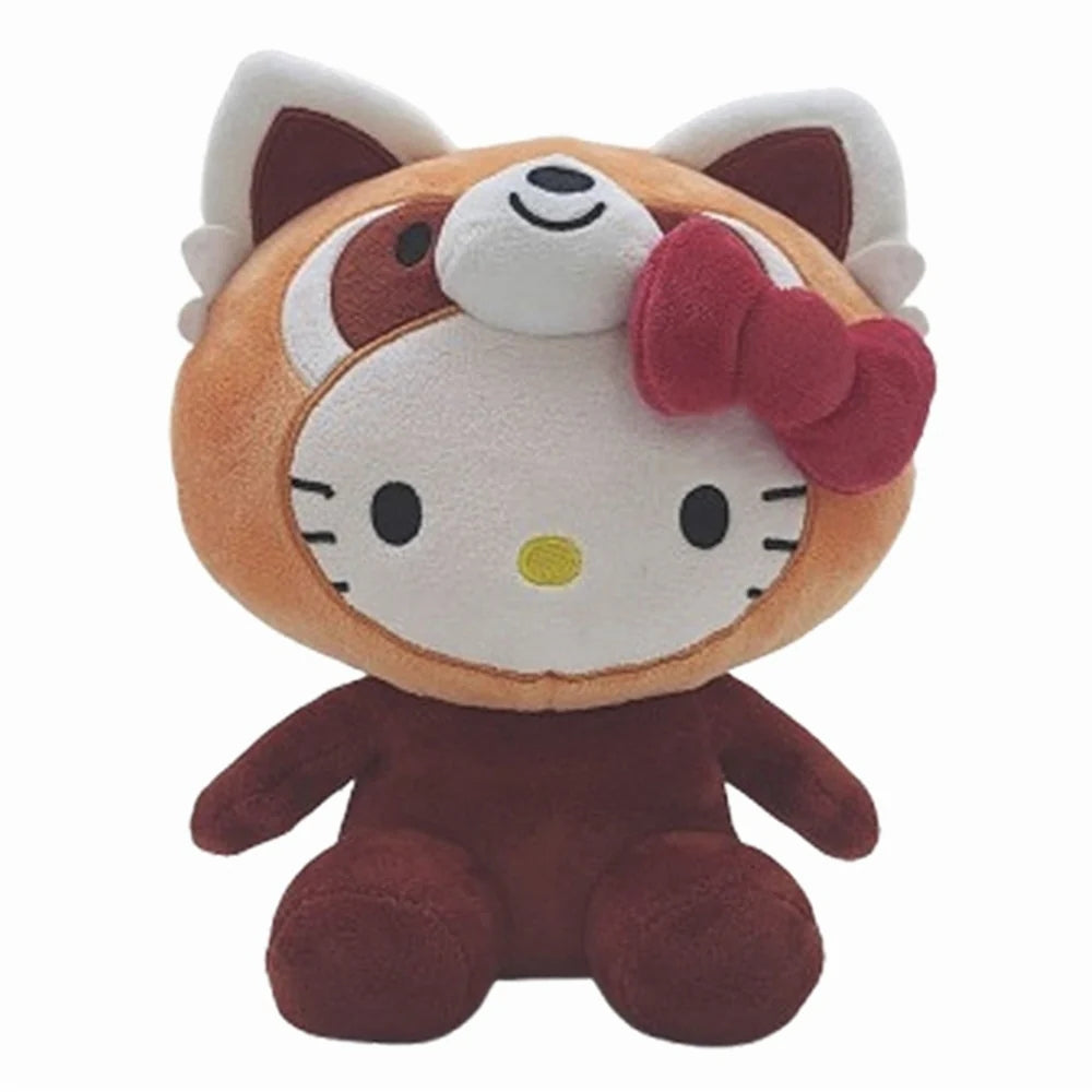 Hello Kitty Red Panda Dress Up - 17.5 Inch Plush
