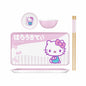 Hello Kitty Tokyo Pink Stripes Boxed 3pc Ceramic Sushi Set