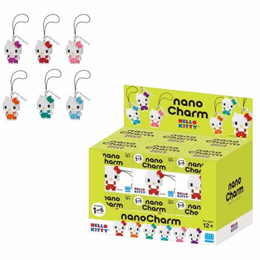Hello Kitty Colors "Sanrio", NanoCharm Blind Box Asst-Set of 12(Box)