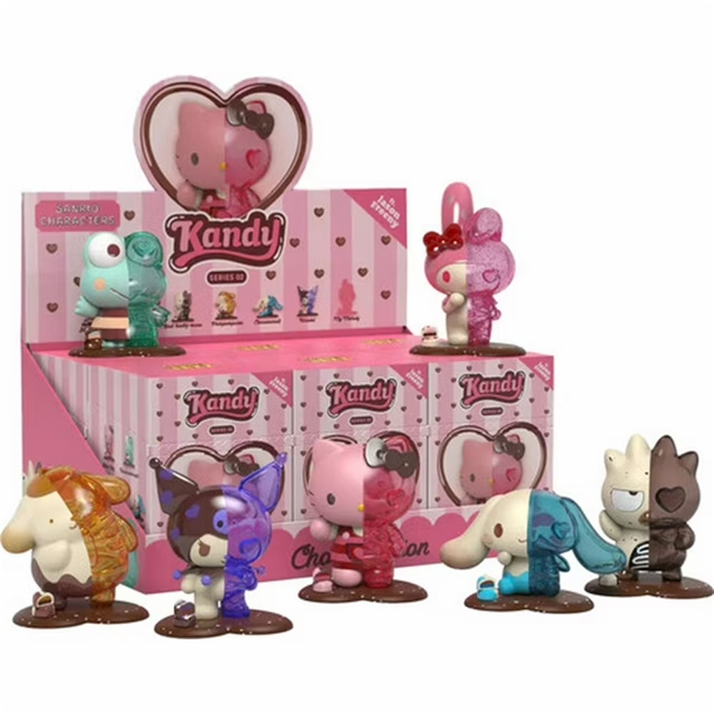 Kandy x Sanrio ft. Jason Freeny Series 02-Choco Edition Mini Figure Blind Box Display-6pcs PDQ