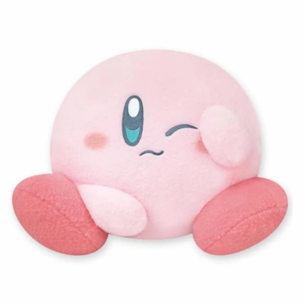 Kirby Wool Felt Super BIG Plush Toy (Sleepy)-Japan Version