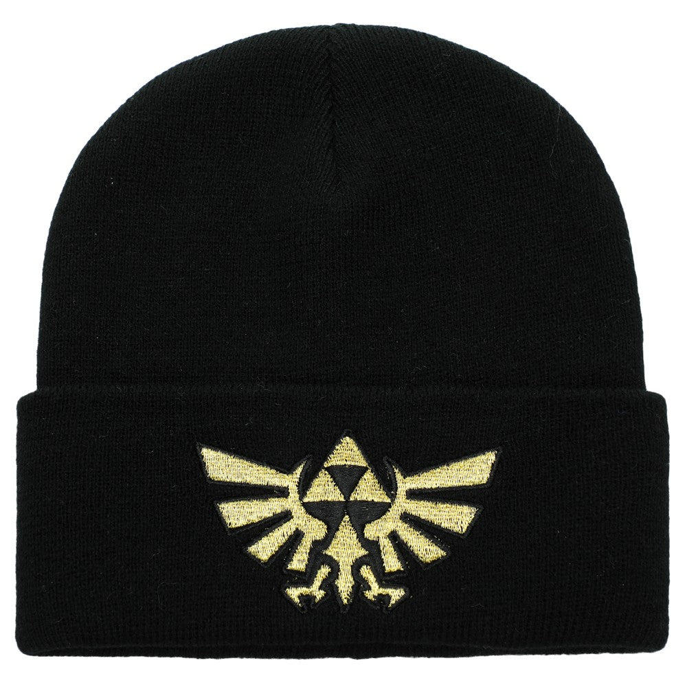 Legend of Zelda Crest Logo EMB. Peek-a Boo Beanie