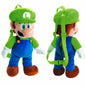 Super Mario Brother Luigi 18 Inch Plush Backpack-Special Offer
