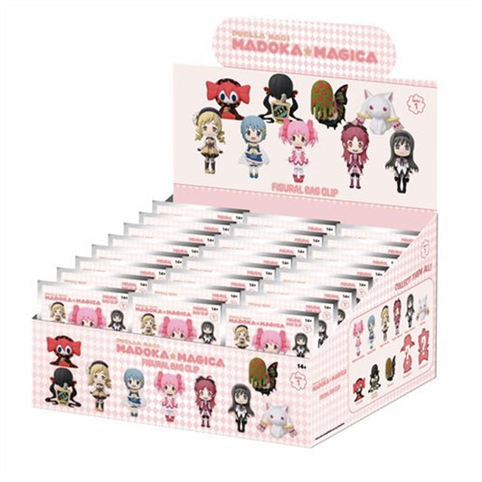 Madoka Magica 3D Foam Keyring Bag Blind Bag Asst-Series 1-24pcs PDQ