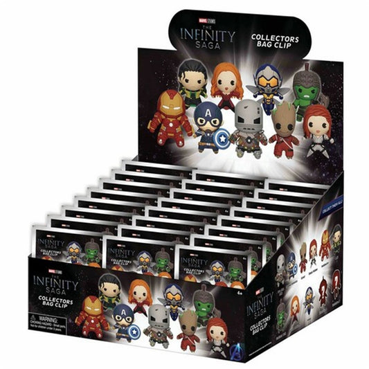 Marvel Avengers Infinity Foam Keyring Asst-24pcs PDQ
