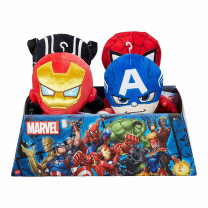 Mattel Marvel 8 Inch Basic Plush Asst-6pcs PDQ