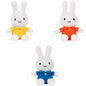 Miffy 8 Inch Beanbag Plush- White with Colored Dress-Set of 3