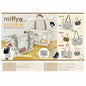 Miffy Woven with Lining Tote Bag Asst-Set of 3-Japan Imports