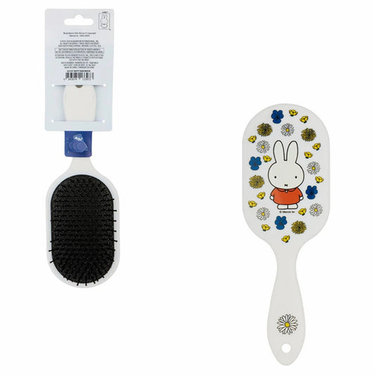 Miffy with Flower Pattern Hair Brush