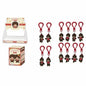 Monchhichi Exclusive Flocked Jumbo Figural Hanger Asst-9pcs PDQ