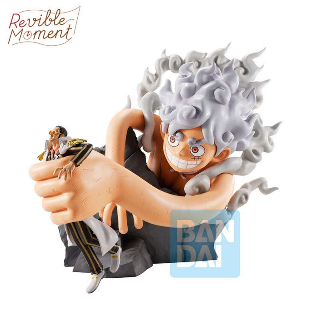 Monkey D.Luffy Gear 5 vs Borsalino (Burst of Energy) "One Piece", Revible Moment Ichibansho Figure