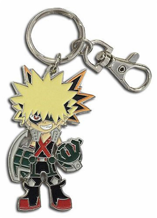 My Hero Academia SD Bakugo Enamel Metal Keychain