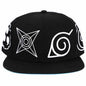NARUTO VILLAGE SYMBOLS FLAT BILL SNAPBACK