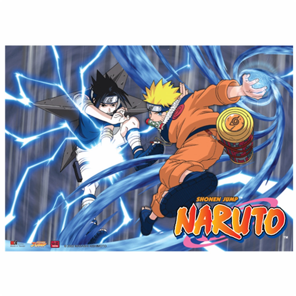 NARUTO RASENGAN VS CHIDORI WALL SCROLL