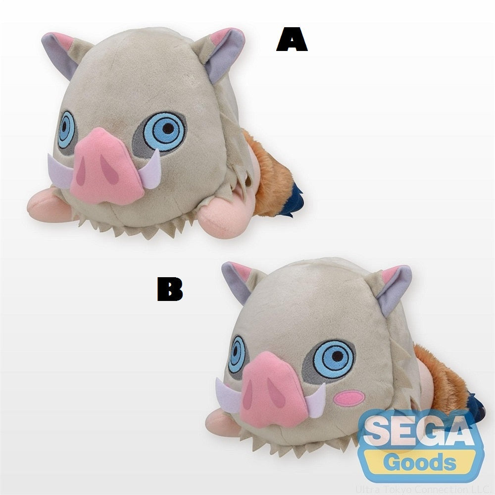 NESOBERI (Lay-Down) "Demon Slayer: Kimetsu no Yaiba" SP Plush Asst "Inosuke Hashibira"-set of 2