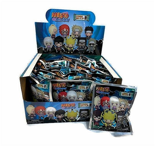 Naruto Shippuden Ser 4. Keyring Bag Asst-24pcs PDQ