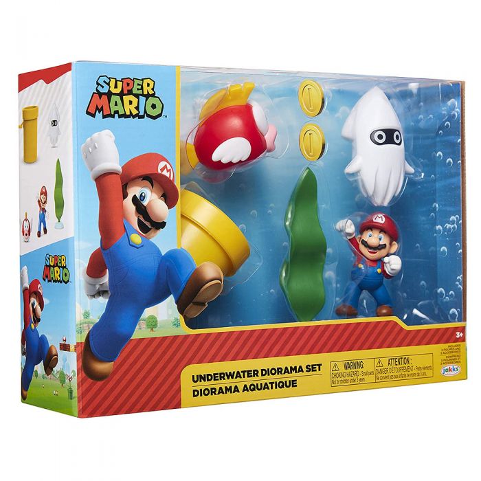 Nintendo Super Mario Under Water Diorama Set