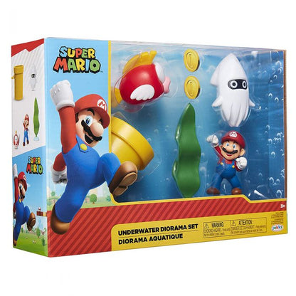 Nintendo Super Mario Under Water Diorama Set